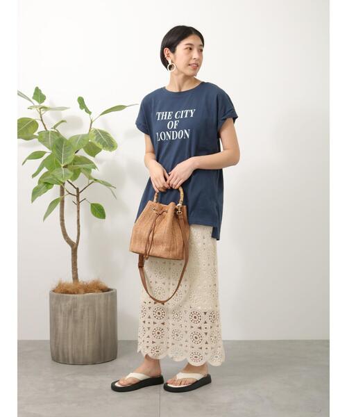 Lugnoncure（ルノンキュール）の「クロシェ編みスカート（スカート・レディース・キナリ/ブラック・ﾌﾘ-）」の16枚目の写真