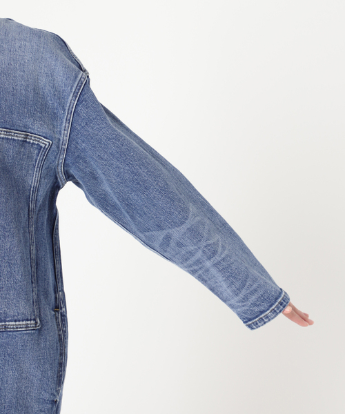 新品❤️スピックアンドスパン　5 1/2 ARMY DENIM JUMPSUIT セール】5 1/2 ARMY DENIM JUMPSUIT（つなぎ/オールインワン