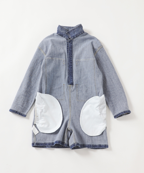 セール】5 1/2 ARMY DENIM JUMPSUIT（つなぎ/オールインワン）｜Spick