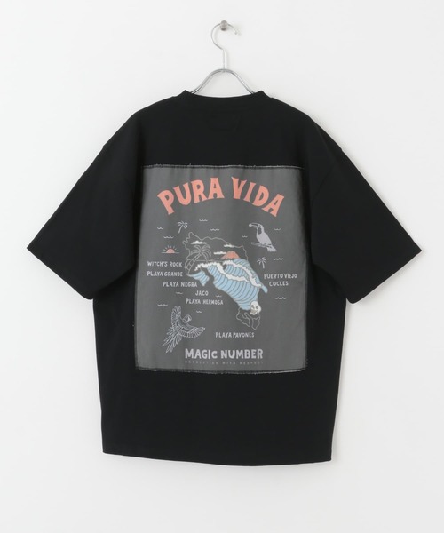 MAGIC NUMBER（マジック ナンバー）の「MAGIC NUMBER　PURAVIDA SHORT-SLEEVE T-SHIRTS（Tシャツ/カットソー・メンズ・ホワイト/ブラック・MEDIUM/LARGE）」の7枚目の写真