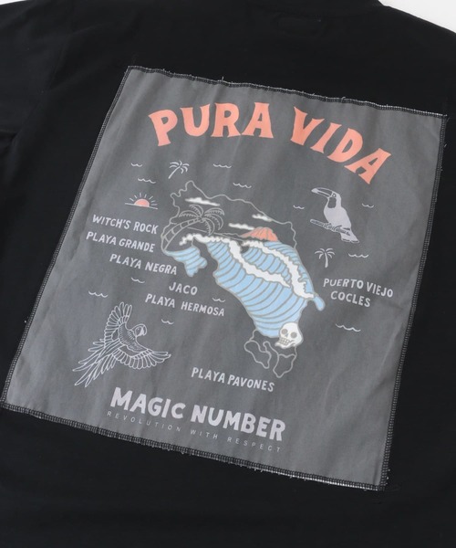 MAGIC NUMBER（マジック ナンバー）の「MAGIC NUMBER　PURAVIDA SHORT-SLEEVE T-SHIRTS（Tシャツ/カットソー・メンズ・ホワイト/ブラック・MEDIUM/LARGE）」の13枚目の写真