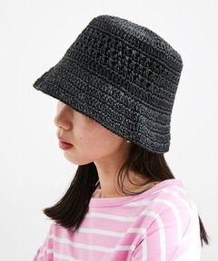ハット thisisneverthat * Damaged Denim Jungle Bucket Hat Damaged Denim Jungle Bucket Hat - thisisneverthat®