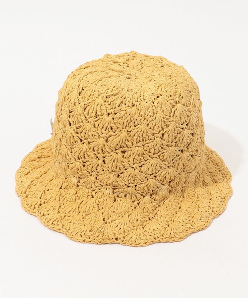 MUHLBAUER（ミュールバウアー）の「Muhlbauer ペーパーハット（ハット・レディース・ベージュ/ネイビー・FREE）」の7枚目の写真