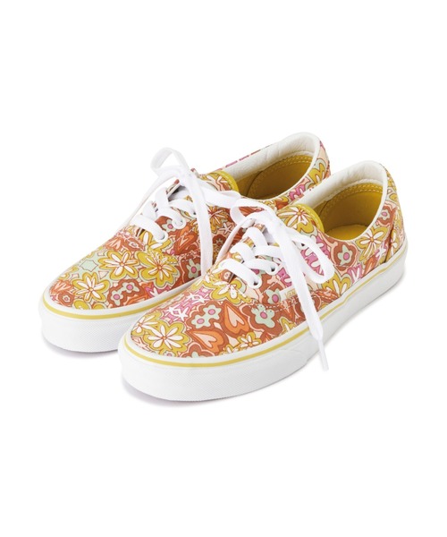 VANS(バンズ)の「(VANS)<ROSE BUD限定>レトロフラワーオーセンティック(スニーカー・レディース・イエロー・6/5/7)」の8枚目の写真
