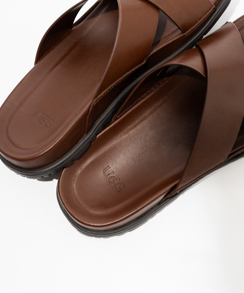 UGG（アグ）の「【UGG / アグ】販路限定 WAINSCOTT SLIDE（サンダル・メンズ・ブラウン系その他/ブラック・7/100/9/XX-SMALL）」の19枚目の写真