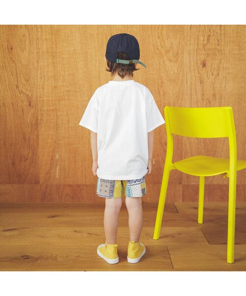 BREEZE（ブリーズ）の「デザインポケットTシャツ（Tシャツ/カットソー・キッズ・ブルー/オフホワイト/カーキ/ブラック・90/100/110/120/130/140/150）」の10枚目の写真