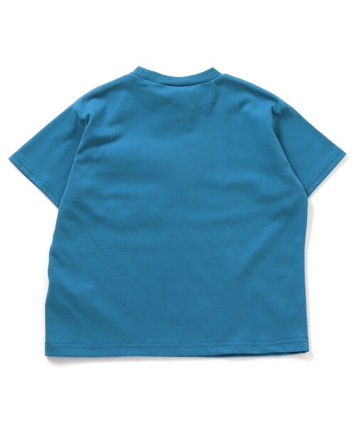 BREEZE（ブリーズ）の「デザインポケットTシャツ（Tシャツ/カットソー・キッズ・ブルー/オフホワイト/カーキ/ブラック・90/100/110/120/130/140/150）」の17枚目の写真