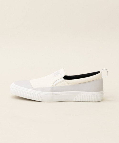 And A(アンドエー)の「SLACK スラック / LEPOT レポット レインシューズスリッポン ノータッチシューズ / SL2408(スリッポン・メンズ・ホワイト×グレー/ブラック×ブラック/ピンク・24cm/28cm/25.5cm/26.5cm/23cm/24.5cm/27cm/26cm/23.5cm/25cm/27.5cm)」の13枚目の写真