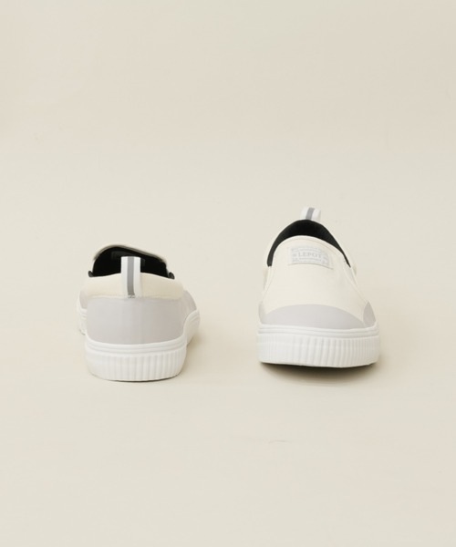 And A(アンドエー)の「SLACK スラック / LEPOT レポット レインシューズスリッポン ノータッチシューズ / SL2408(スリッポン・メンズ・ホワイト×グレー/ブラック×ブラック/ピンク・24cm/28cm/25.5cm/26.5cm/23cm/24.5cm/27cm/26cm/23.5cm/25cm/27.5cm)」の19枚目の写真