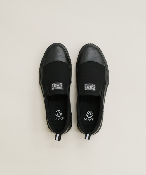 And A(アンドエー)の「SLACK スラック / LEPOT レポット レインシューズスリッポン ノータッチシューズ / SL2408(スリッポン・メンズ・ホワイト×グレー/ブラック×ブラック/ピンク・24cm/28cm/25.5cm/26.5cm/23cm/24.5cm/27cm/26cm/23.5cm/25cm/27.5cm)」の5枚目の写真