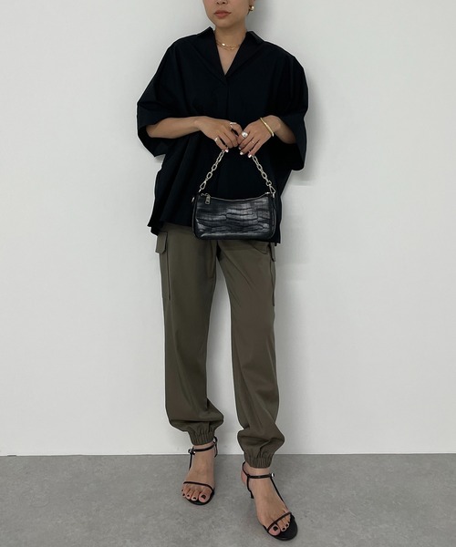 LOUNGEDRESS（ラウンジドレス）の「半袖スキッパーシャツ