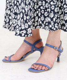 Liberty doll / 7.5cmヒール アンクルストラップサンダル (4170)