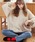 ANGIE�i�A���W�[�j�́u�I�[�o�[�T�C�Y�P�[�u���j�b�g�i�j�b�g/�Z�[�^�[�j�v�b�A�C�{���[