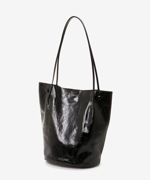 le.coeur blanc（ルクールブラン）の「メタリックトート（トートバッグ・レディース・シルバー/ゴールド/ブラック・FREE）」の9枚目の写真