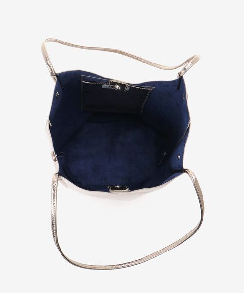 le.coeur blanc（ルクールブラン）の「メタリックトート（トートバッグ・レディース・シルバー/ゴールド/ブラック・FREE）」の14枚目の写真