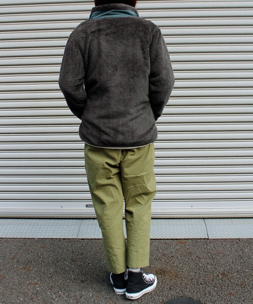 LOGOS park（ロゴスパーク）の「【LOGOS Park/ロゴス】  裏地付きシャギーボアジャケット（ダウンジャケット/コート・レディース・ワインレッド/ベージュ/モカ/スミクロ・M/L）」の13枚目の写真