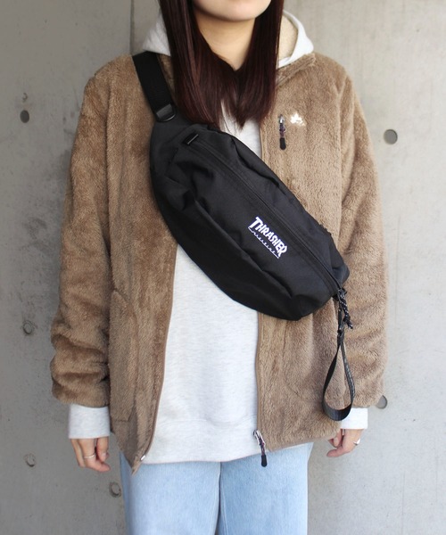 LOGOS park（ロゴスパーク）の「【LOGOS Park/ロゴス】  裏地付きシャギーボアジャケット（ダウンジャケット/コート・レディース・ワインレッド/ベージュ/モカ/スミクロ・M/L）」の14枚目の写真