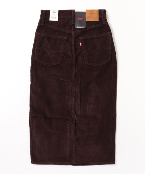 Levi's（リーバイス）の「Levi's/リーバイス サイドスリットスカート ブラウン MOLE（スカート・レディース・ナチュラル・25inch/24inch/26inch/28inch/23inch/27inch）」の2枚目の写真