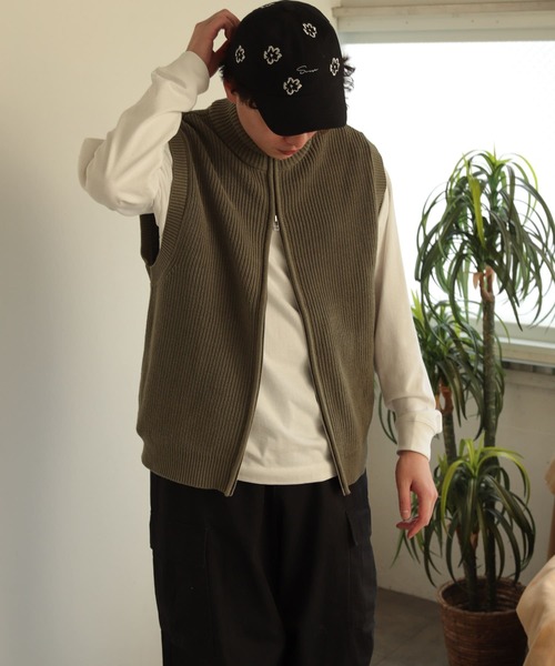 SENSE OF PLACE by URBAN RESEARCH(センスオブプレイスバイアーバンリサーチ)の「『ユニセックス』フラワーシシュウツイルキャップ(キャップ・メンズ・ブラック/ネイビー・ONE)」の6枚目の写真