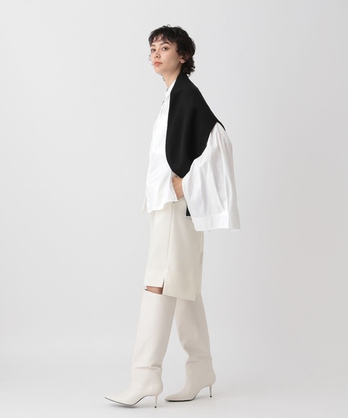 STERNBERG　スタンバーグ　サイドスリットZIPシャツ STERNBERG（スタンバーグ）の「STERNBERG/サイドスリットZIP