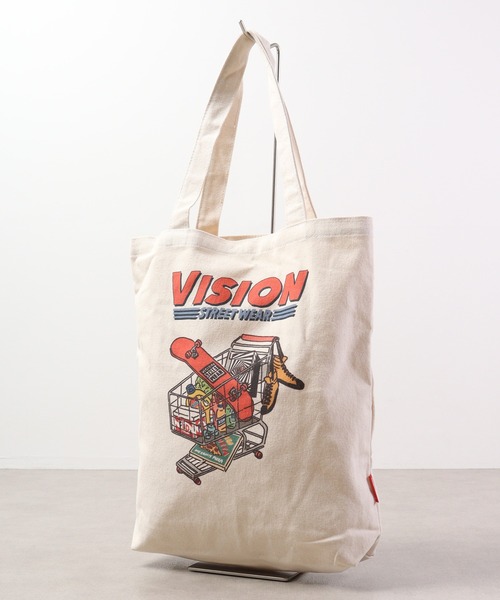 VISION STREET WEAR(ヴィジョンストリートウェア)の「VISION キャンバストートバッグ(トートバッグ・レディース・A/D/B/C・FREE)」の3枚目の写真