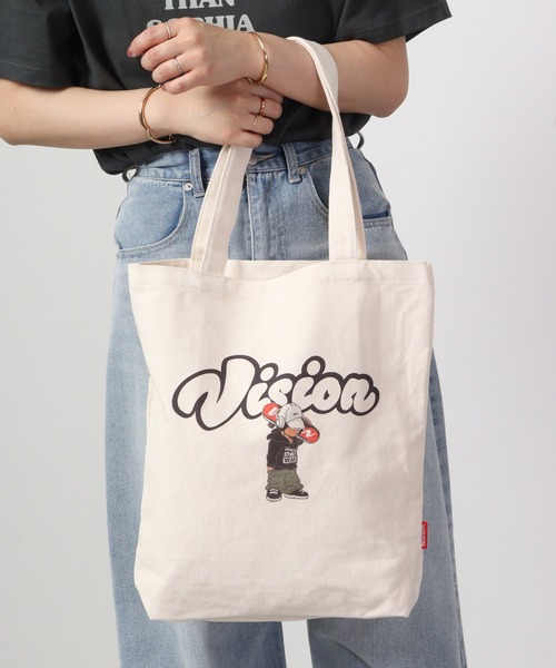 【即発】VC♡キャンバス トートバッグ VISION キャンバストートバッグ（トートバッグ）｜VISION STREET