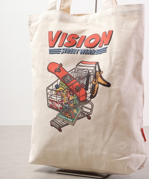 VISION STREET WEAR(ヴィジョンストリートウェア)の「VISION キャンバストートバッグ(トートバッグ・レディース・A/D/B/C・FREE)」の12枚目の写真
