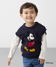 petit main | 【Disney】ミッキー/ニットベストセット(アンサンブル)