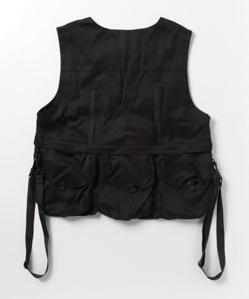 A‘gem 9（エージェムナイン）の「A'GEM/9 × .kom『吉業重工/ヨシザワジュウコウ』セパレートベスト（ベスト・メンズ・ブラック・M）」の16枚目の写真