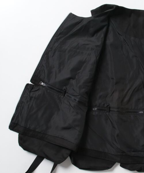 A‘gem 9（エージェムナイン）の「A'GEM/9 × .kom『吉業重工/ヨシザワジュウコウ』セパレートベスト（ベスト・メンズ・ブラック・M）」の17枚目の写真