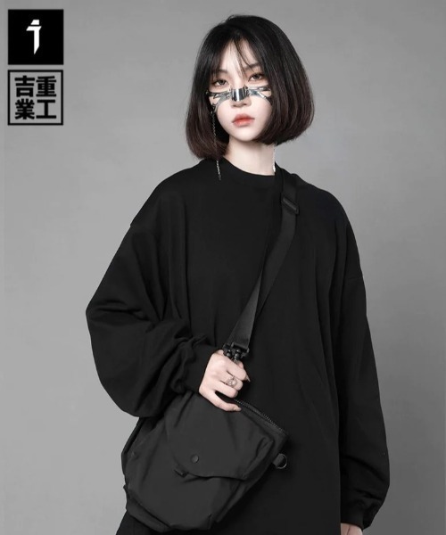 A‘gem 9（エージェムナイン）の「A'GEM/9 × .kom『吉業重工/ヨシザワジュウコウ』セパレートベスト（ベスト・メンズ・ブラック・M）」の4枚目の写真