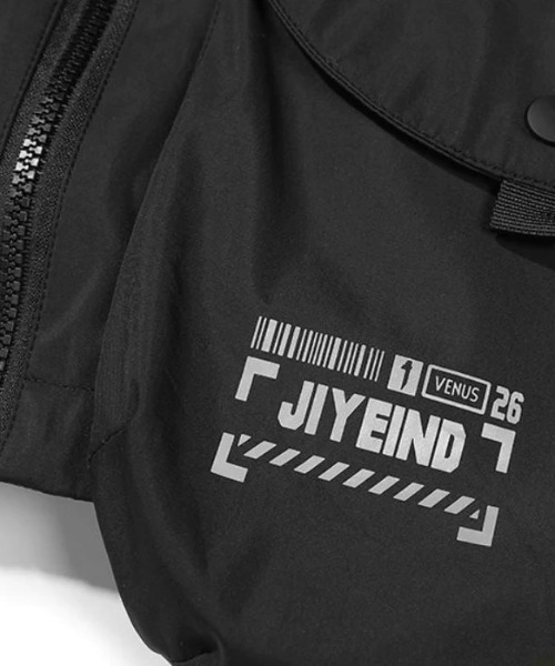 A‘gem 9（エージェムナイン）の「A'GEM/9 × .kom『吉業重工/ヨシザワジュウコウ』セパレートベスト（ベスト・メンズ・ブラック・M）」の13枚目の写真