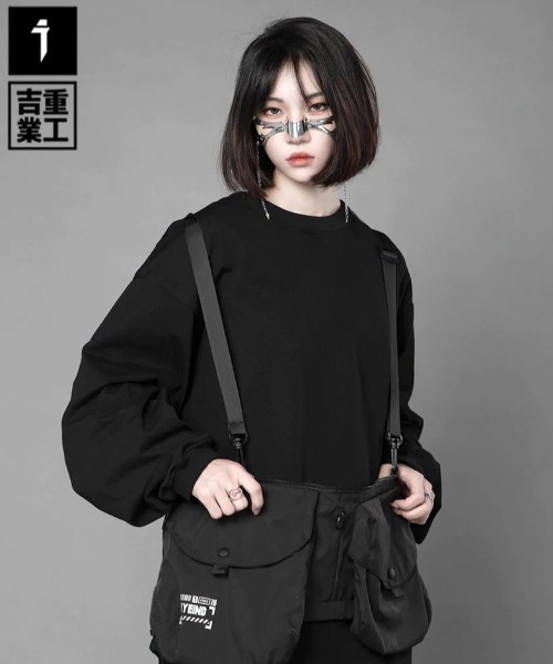 A‘gem 9（エージェムナイン）の「A'GEM/9 × .kom『吉業重工/ヨシザワジュウコウ』セパレートベスト（ベスト・メンズ・ブラック・M）」の7枚目の写真