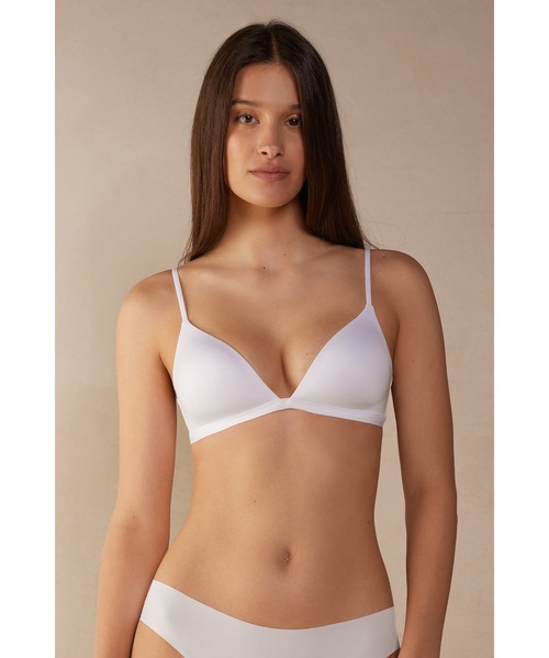 Intimissimi（インティミッシミ）の「Tiziana ウルトラライトマイクロファイバー トライアングルブラ（ブラジャー・レディース・ベージュ/ブラック/ホワイト・70B/75C/75B/80B/80C/85B）」の4枚目の写真