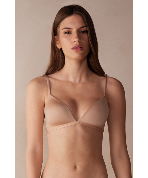 Intimissimi（インティミッシミ）の「Tiziana ウルトラライトマイクロファイバー トライアングルブラ（ブラジャー・レディース・ベージュ/ブラック/ホワイト・70B/75C/75B/80B/80C/85B）」の9枚目の写真