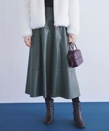 B:MING by BEAMS | B:MING by BEAMS / フェイクレザー フレア スカート(スカート)
