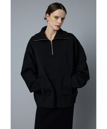 Boy friend half zip tops (ボーイフレンド ハーフジップ トップス)