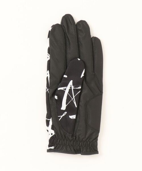 Loudmouth（ラウドマウス）の「LOUDMOUTH/ラウドマウス ゴルフウェア ブランド ロゴ 総柄 右利き左手用 グローブ 手袋（ゴルフグッズ・メンズ・その他/ホワイト系その他/ブラック系その他・LL/M/L）」の4枚目の写真