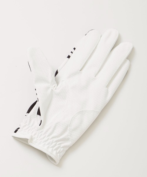 Loudmouth（ラウドマウス）の「LOUDMOUTH/ラウドマウス ゴルフウェア ブランド ロゴ 総柄 右利き左手用 グローブ 手袋（ゴルフグッズ・メンズ・その他/ホワイト系その他/ブラック系その他・LL/M/L）」の6枚目の写真