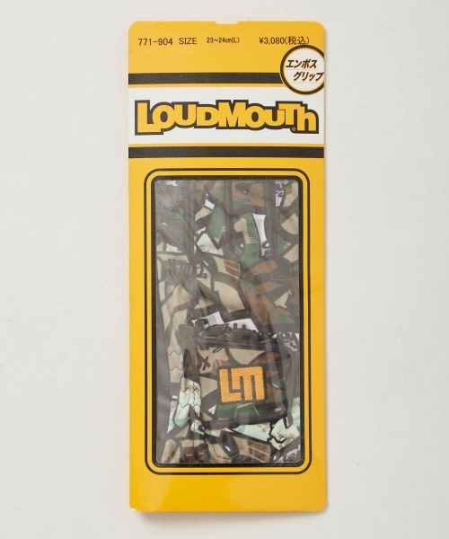Loudmouth（ラウドマウス）の「LOUDMOUTH/ラウドマウス ゴルフウェア ブランド ロゴ 総柄 右利き左手用 グローブ 手袋（ゴルフグッズ・メンズ・その他/ホワイト系その他/ブラック系その他・LL/M/L）」の15枚目の写真