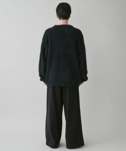 LUCY（ルーシー）の「LUCY/起毛TR バギースラックス（スラックス・メンズ・ブラック・LARGE/MEDIUM）」の9枚目の写真