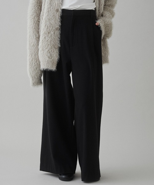 LUCY（ルーシー）の「LUCY/起毛TR バギースラックス（スラックス・メンズ・ブラック・LARGE/MEDIUM）」の13枚目の写真