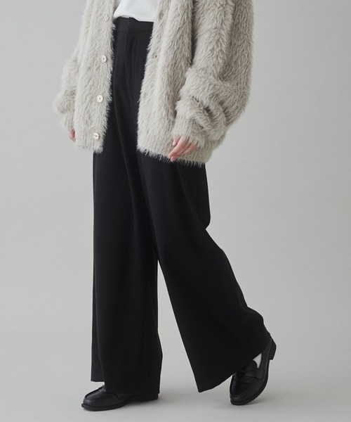 LUCY（ルーシー）の「LUCY/起毛TR バギースラックス（スラックス・メンズ・ブラック・LARGE/MEDIUM）」の10枚目の写真