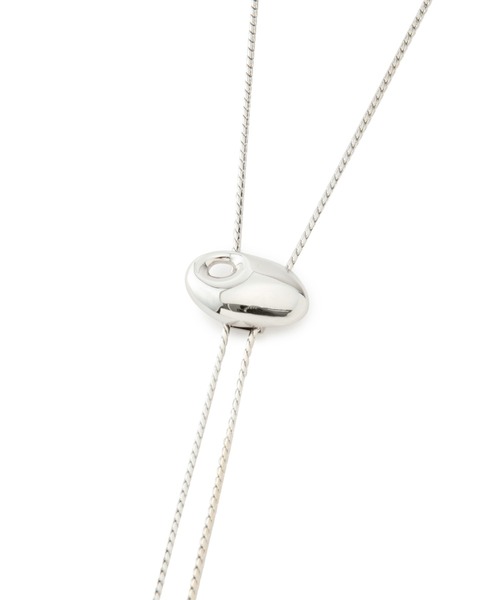 JUNRED（ジュンレッド）の「ital. from JUNRed / one point loop tie（ネックレス・メンズ・シルバー・FREE）」の6枚目の写真