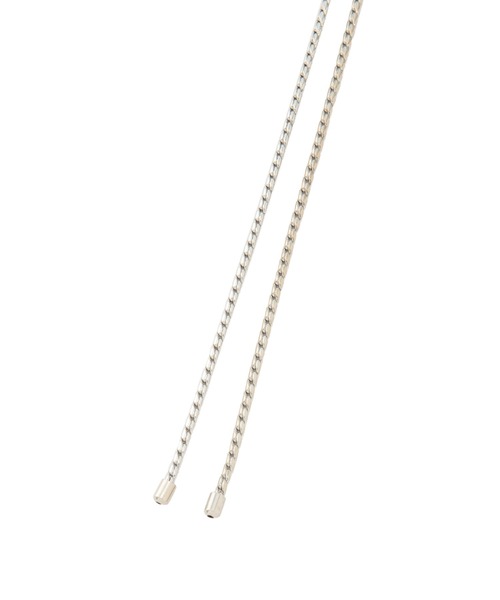 JUNRED（ジュンレッド）の「ital. from JUNRed / one point loop tie（ネックレス・メンズ・シルバー・FREE）」の7枚目の写真