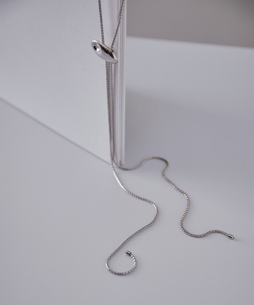 JUNRED（ジュンレッド）の「ital. from JUNRed / one point loop tie（ネックレス・メンズ・シルバー・FREE）」の9枚目の写真
