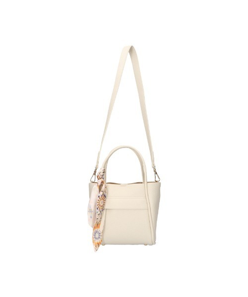 ORiental TRaffic（オリエンタルトラフィック）の「スカーフ 付き ハンドバッグ BA-209（ハンドバッグ・レディース・ブラック/ベージュ/アイボリー/イエロー/グリーン・ﾌﾘ-）」の17枚目の写真