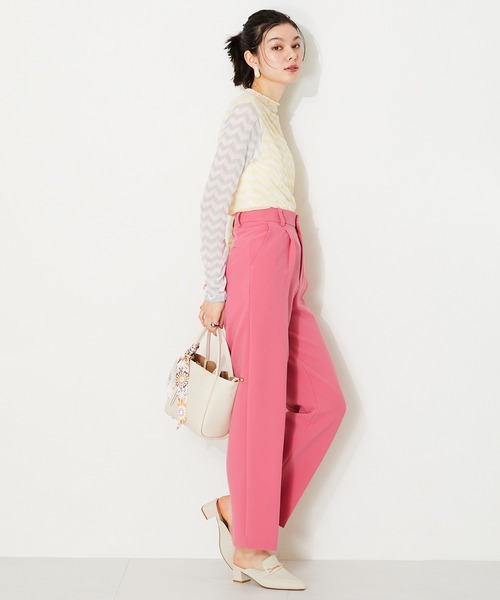 ORiental TRaffic（オリエンタルトラフィック）の「スカーフ 付き ハンドバッグ BA-209（ハンドバッグ・レディース・ブラック/ベージュ/アイボリー/イエロー/グリーン・ﾌﾘ-）」の21枚目の写真