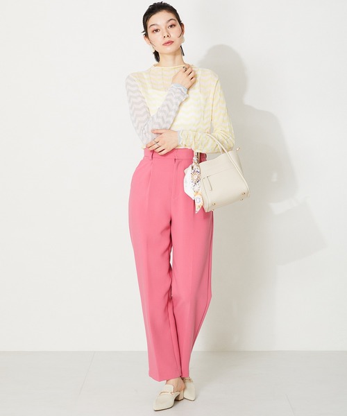 ORiental TRaffic（オリエンタルトラフィック）の「スカーフ 付き ハンドバッグ BA-209（ハンドバッグ・レディース・ブラック/ベージュ/アイボリー/イエロー/グリーン・ﾌﾘ-）」の22枚目の写真