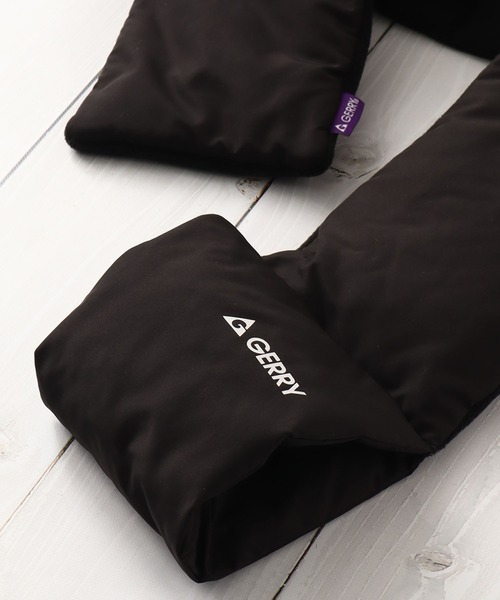GERRY（ジェリー）の「【GERRY/ジェリー】サステナブル パッカブル中綿差し込みマフラー/ダウンマフラー（マフラー・メンズ・ブラック/ダークグレー/カーキ・FREE）」の14枚目の写真
